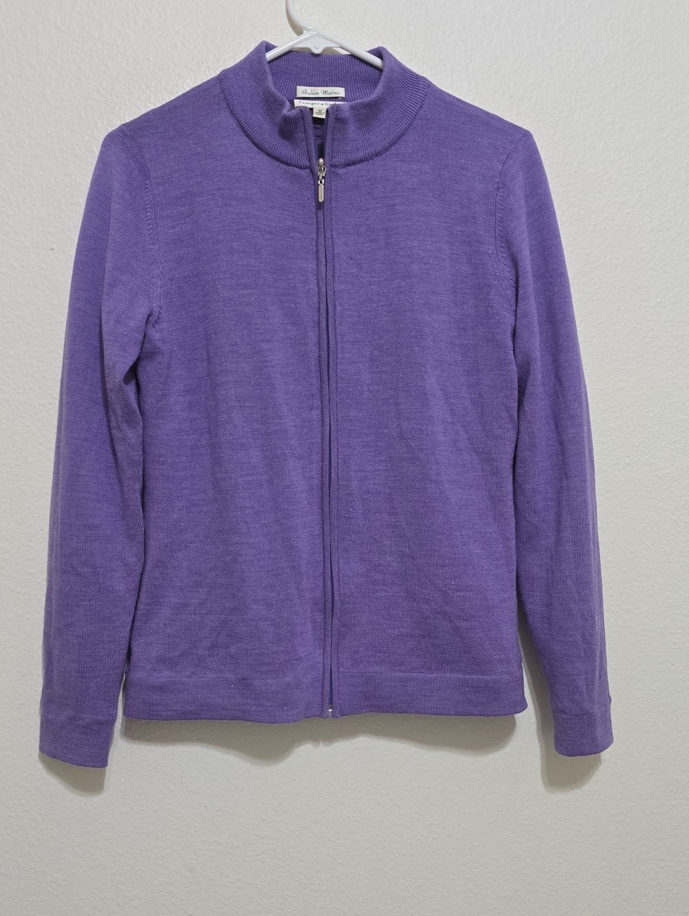 Fairway & Green ' Purple Zip-Up Womens Jacket M